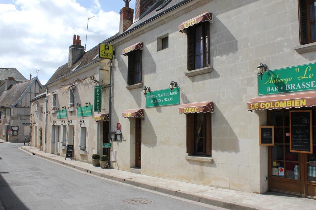 Logis Auberge Le Colombien - Hotel Et Restaurant Villandry Exterior foto